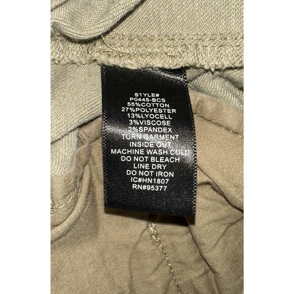 Sanctuary Standard Surplus Utility Pants Women’s 27 Beige Zip Ankle Stretch - Picture 5 of 9